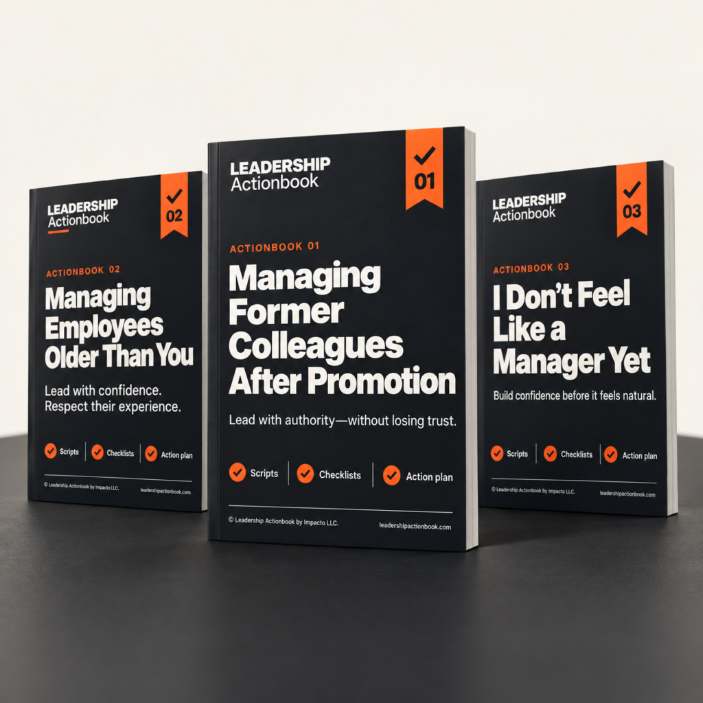 First-Time Manager Actionbook Bundle