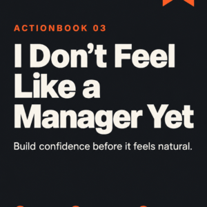 I Don’t Feel Like a Manager Yet